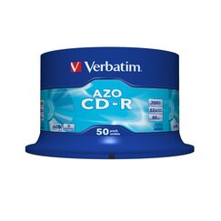 Verbatim CD-R AZO Crystal 700 MB 52x 50 Stück(e)