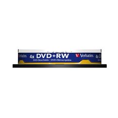 Verbatim DVD+RW Matt Silver 4,7 GB 10 Stück(e)