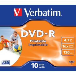 Verbatim 43521 DVD-Rohling 4,7 GB DVD-R 10 Stück(e)
