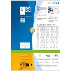 HERMA Etiketten Premium A4 210x297 mm weiß Papier matt 100 St.