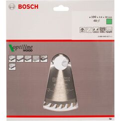 Bosch ‎2608640617 Kreissägeblatt 19 cm 1 Stück(e)