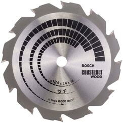 Bosch ‎2608641200 Kreissägeblatt 18,4 cm 1 Stück(e)