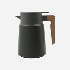 House Doctor Cole Karaffe 1 l Schwarz, Natürlich/Natur, Farbe: Grün, Natürlich/Natur