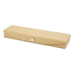 Creativ Company 26499 Etui Hartschalenetui für Stifte Karton Braun