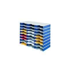 Styro 268-03081.38 Dateiablagebox Kunststoff Blau, Grau