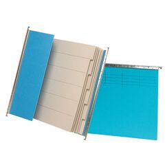 Biella Original, A4 25 cm Hängeordner Karton, Papier Blau 1 Stück(e)