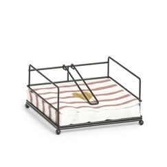 Zeller Present 27422 Serviettenhalter Schwarz