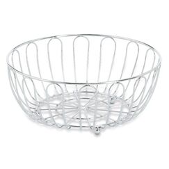 Zeller Present 27452 Servierkorb Rund Metall Silber