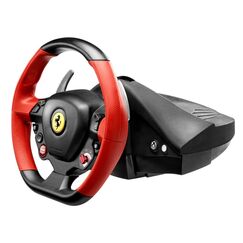Thrustmaster Ferrari 458 Spider Schwarz, Rot USB Lenkrad + Pedale Xbox One