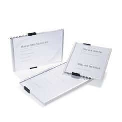 Durable INFO SIGN Schilderhalter 15 x 15cm Acryl, Aluminium Silber