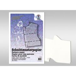URSUS 2761000 Näh-/Strickmuster Transparent, Weiß 40 g/m²