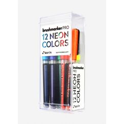 karin BrushmarkerPRO Blau, Gold, Lila, Orange, Pink, Rot, Violett, Gelb 12 Stück(e)