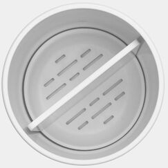 Brabantia 280306 Zahnbürstenhalter Weiß Freistehender Zahnbürstenhalter
