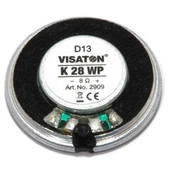 Visaton K 28 WP 1 W 1 Stück(e) Breitbandlautsprecher-Treiber