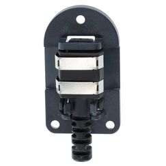 Kerbl 291127 Teil/Zubehör für Elektrozäune Zaunbandverbinder Schwarz, Grau 2 Stück(e)