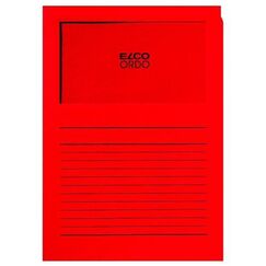 Elco Ordo Cassico 220 x 310 mm Präsentations-Mappe Papier Rot