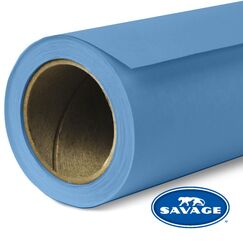 Savage Universal Gulf Blue Seamless Paper Blau