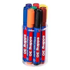 Edding 30 Permanent-Marker Mehrfarbig 8 Stück(e)