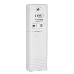 TFA-Dostmann 30.3068.01 Umgebungsthermometer Elektronisches Umgebungsthermometer Drinnen/Draußen Schwarz