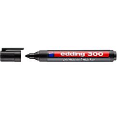 Edding 300 Permanent-Marker Rundspitze Schwarz 1 Stück(e)