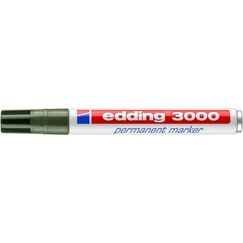 Edding 3000 Permanent-Marker Rundspitze Olivgrün 1 Stück(e)