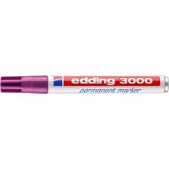 Edding 3000 Permanent-Marker Rundspitze Magenta 1 Stück(e)