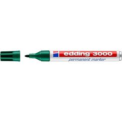 Edding 3000 Permanent-Marker Rundspitze Grün 1 Stück(e)