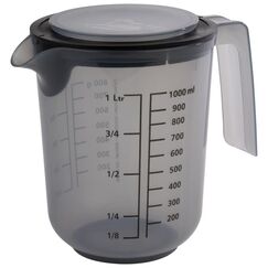 APS-Germany 30072 Messbecher 1 l Polypropylen (PP), Silikon
