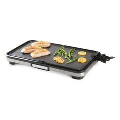 Domo DO9263G Elektro-Grillplatte Freistehend 2200 W Schwarz, Edelstahl
