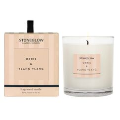 Stoneglow 6820O Wachskerze Zylinder Canangabaum Transparent, Weiß 1 Stück(e)