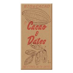 BioeCacao Cacao & Dates dunkle Schokolade 90 g