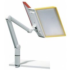 Durable Sherpa Swing Arm 10 Dokumentenanzeige-Karussell Tisch/Bank Landschaftsportrait A4