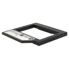DeLOCK 62669 Hard Drive Backplane 13,3 cm (5.25") Frontblende Schwarz