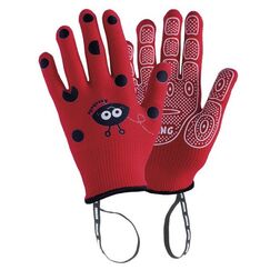 Samen Mauser 30460801 Reinigungshandschuh Schwarz, Rot Unisex