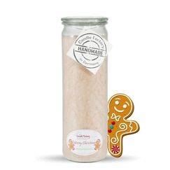Candle Factory 306-165 Wachskerze Egg Zimt, Vanille, Plätzchen Beige, Transparent, Weiß 1 Stück(e)