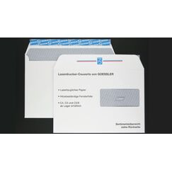 Goessler 3063 Briefumschlag C5 (155 x 220 mm) Weiß 500 Stück(e)