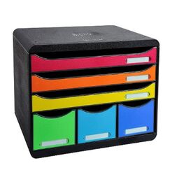 Biella STORE-BOX MAXI Schwarz Kunststoff