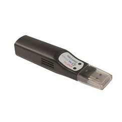 TFA-Dostmann Log32 TH Drinnen Elektronisches Hygrometer Schwarz