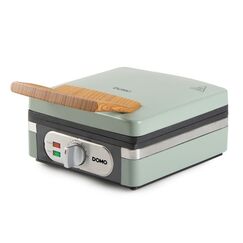 Domo DO9273W 2 Waffel(n) 1400 W Grün, Salbei