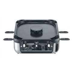 Severin S-Joy Sevento Raclette Grill 1900 W Schwarz, Silber