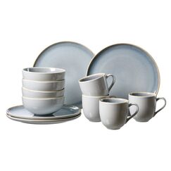 Ritzenhoff & Breker Skagen Geschirrset 12 Stück(e) Porzellan Grau