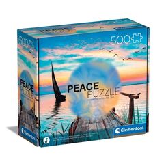 Clementoni Peace Collection Peaceful Wind Farbpuzzle 500 Stück(e) Landschaft
