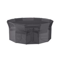 AeroCover Ø 320xH85 cm Terrassenbankabdeckung Schwarz