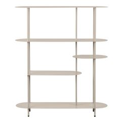 House Nordic Rieti Modulares Regal Freistehend Metall Sand