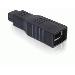 DeLOCK 65154 Kabeladapter Schwarz