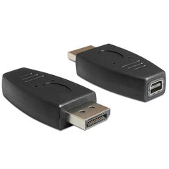DeLOCK 65237 Kabeladapter Displayport mini Displayport Schwarz