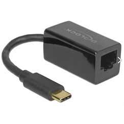 DeLOCK 65904 laptop-dockingstation & portreplikator USB Typ-C Schwarz