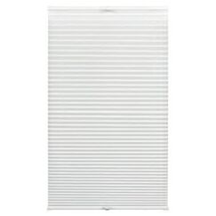 Gardinia Home Decor 32824 Jalousien/Rollos Manuell Fest Plissee-Rollo Weiß