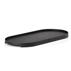 Zone Denmark 332040 Serviertablett Klassisches Serviertablett Oval Schwarz