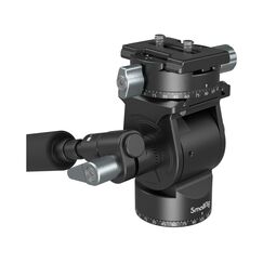 SmallRig Lightweight Fluid Video Head Stativaufsatz Schwarz Aluminium 1/4" Flüssigkeit